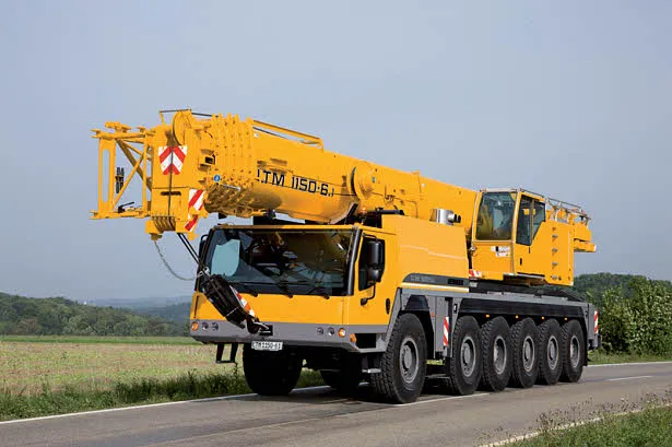 У нас новинка! Автокран Liebherr LTM 1150 грузоподъемностью 150 тонн ждет заказчиков